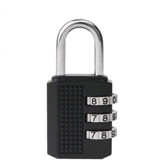 Gembok Koper Number PIN 3 Digit Padlock Mini