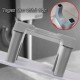 Kursi Toilet Plastik Tempat Duduk Kloset Jongkok Bahan Anti Slip Kursi Toilet Plastik Tempat Duduk Kloset Jongkok Bahan Anti Slip