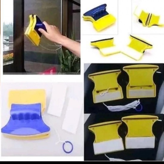 Alat Pembersih Kaca 2 sisi Magnet Double-Sided Glass Cleaner Alat Pembersih Kaca 2 sisi Magnet Double-Sided Glass Cleaner