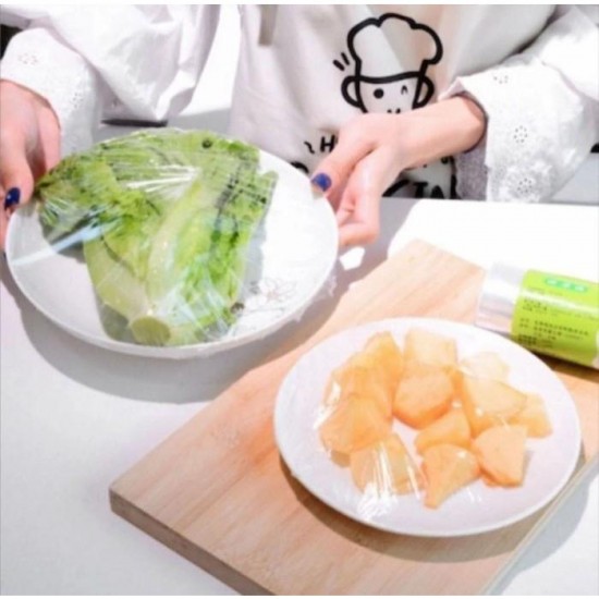 Plastik Wrap Makanan Wrapping Roll Segel Sayur Buah 30cmx20m