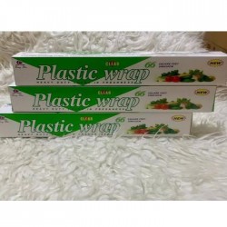 Plastik Wrap Makanan Wrapping Roll Segel Sayur Buah 30cmx20m