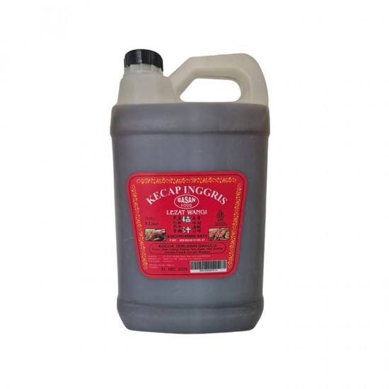 Basan Food Kecap Inggris Jerigen 5 Liter Basan Food Kecap Inggris Jerigen 5 Liter