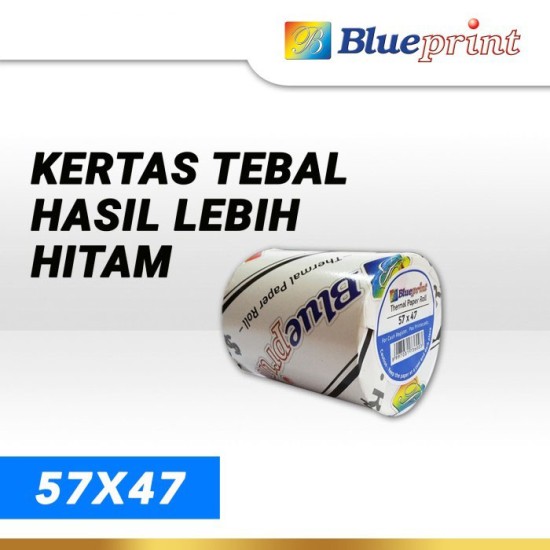 Blueprint Thermal Paper Roll 57x47mm Blueprint Thermal Paper Roll 57x47mm
