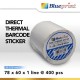 Blueprint Direct Thermal Sticker Label Stiker Barcode 78x60 mm 1 Line 400 pcs Blueprint Direct Thermal Sticker Label Stiker Barcode 78x60 mm 1 Line 400 pcs