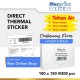 Blueprint Lite Direct Thermal Sticker Label Stiker Barcode 100x150 mm 1 Line 200 pcs Blueprint Lite Direct Thermal Sticker Label Stiker Barcode 100x150 mm 1 Line 200 pcs