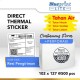 Blueprint Lite Direct Thermal Sticker Label Stiker Barcode 102x127 mm 1 Line 500 pcs Blueprint Lite Direct Thermal Sticker Label Stiker Barcode 102x127 mm 1 Line 500 pcs