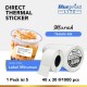 Blueprint Lite Direct Thermal Sticker Label Stiker Barcode 40x30 mm 1 Line 1000 pcs Blueprint Lite Direct Thermal Sticker Label Stiker Barcode 40x30 mm 1 Line 1000 pcs