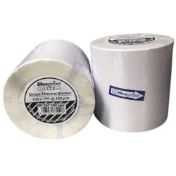 Blueprint Lite Direct Thermal Sticker Roll 100x150mm 400 Pcs - Label Stiker Barcode A6 Blueprint Lite Direct Thermal Sticker Roll 100x150mm 400 Pcs - Label Stiker Barcode A6