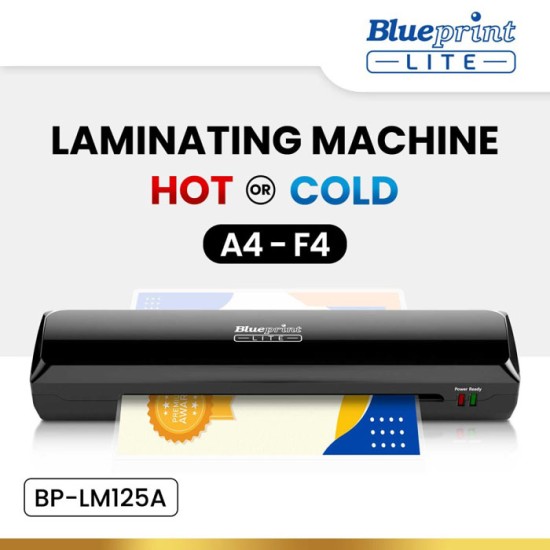 Blueprint Lite BP-LM125A LM125A Mesin Laminating Machine Hot Cold A4 F4 Blueprint Lite BP-LM125A LM125A Mesin Laminating Machine Hot Cold A4 F4