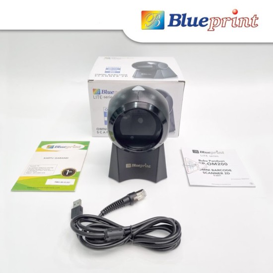 Blueprint BP-OM200 Omni Barcode Scanner 2D USB CMOS Auto Scan Blueprint BP-OM200 Omni Barcode Scanner 2D USB CMOS Auto Scan