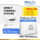 Blueprint Lite Direct Thermal Sticker Label Kotak CF Resi 100x150mm A6 500Pcs Blueprint Lite Direct Thermal Sticker Label Kotak CF Resi 100x150mm A6 500Pcs