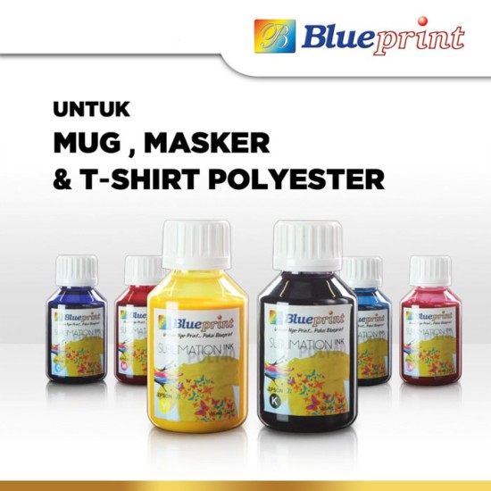 Blueprint Sublimation Ink Poly 40 - 100 ml Epson Tinta Sublim Blueprint Sublimation Ink Poly 40 - 100 ml Epson Tinta Sublim