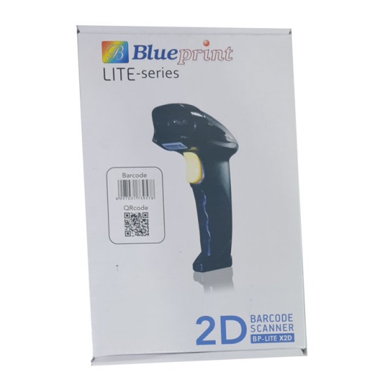 Blueprint Lite BP-Lite X2D CCD Barcode Scanner 2D USB Auto Scan QR Blueprint Lite BP-Lite X2D CCD Barcode Scanner 2D USB Auto Scan QR