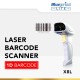 Blueprint Lite BP-LITE X8L Wired Laser Barcode Scanner 1D USB Auto Sensing Blueprint Lite BP-LITE X8L Wired Laser Barcode Scanner 1D USB Auto Sensing