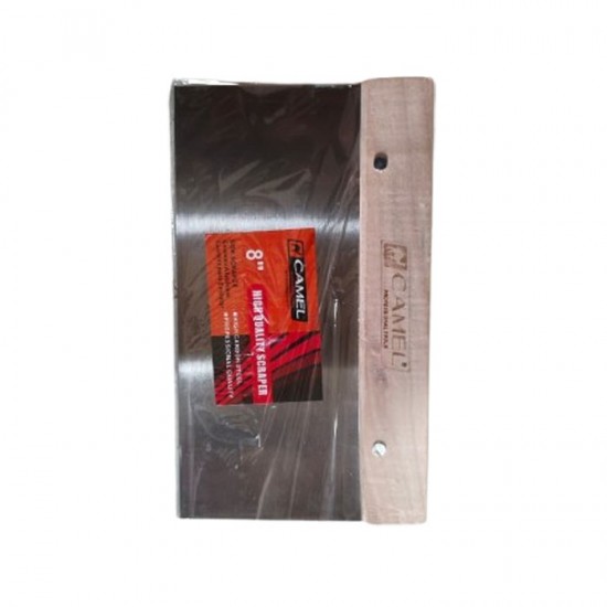 Camel Kape Gypsum Kayu 8inch - Side Scraper 8 inch Camel Kape Gypsum Kayu 8inch - Side Scraper 8 inch