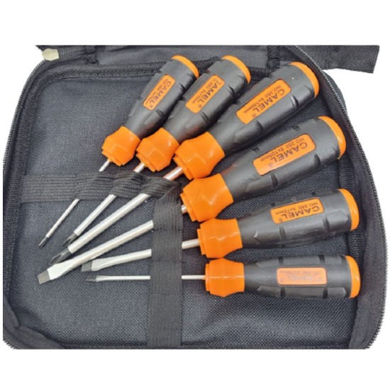Camel Obeng Kombinasi 6 Pcs Screwdriver Set