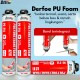 Derfoe PF-711 PU Foam Polyurethane 750 ml Spray Busa Insulasi Derfoe PF-711 PU Foam Polyurethane 750 ml Spray Busa Insulasi