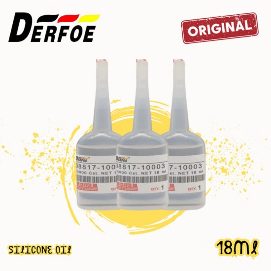 Derfoe Silicone Oil 18 ml Minyak Silikon Pelumas Derfoe Silicone Oil 18 ml Minyak Silikon Pelumas
