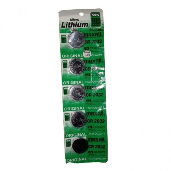 Baterai CMOS CR2016 CR2025 CR2032 1 Lembar Isi 5 Pcs