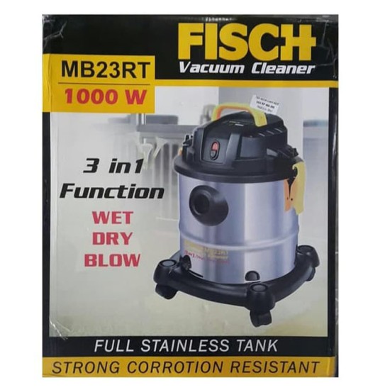 Fisch MB23RT 3 in 1 Vacuum Cleaner 1000 Watt - MB 23 RT Mesin Sedot Debu Fisch MB23RT 3 in 1 Vacuum Cleaner 1000 Watt - MB 23 RT Mesin Sedot Debu