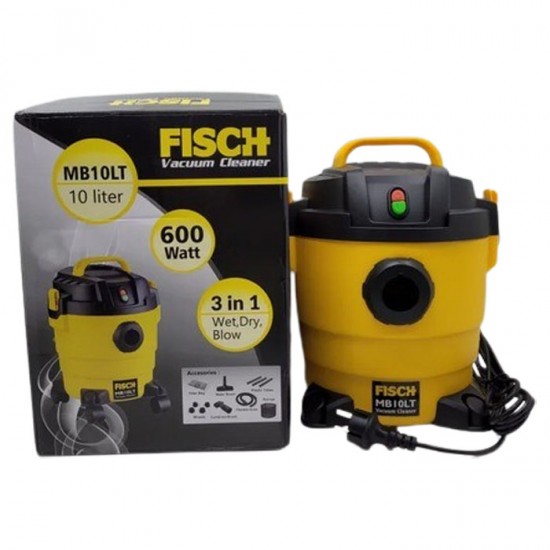 Fisch MB10LT Vacuum Cleaner 10 L 3 in 1