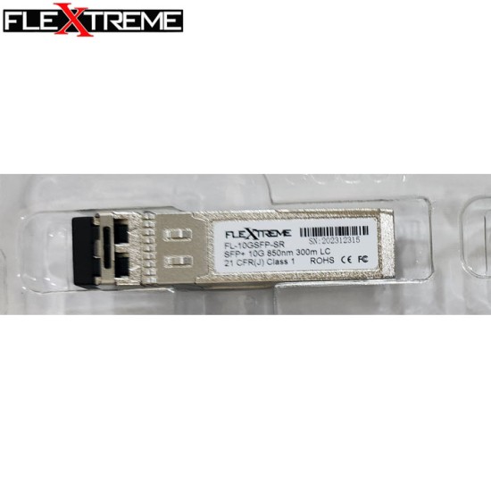 Flextreme FL-10GSFP-SR SFP Module 10G Multi Mode Flextreme FL-10GSFP-SR SFP Module 10G Multi Mode