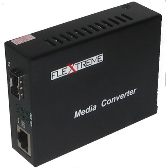 Flextreme FL-8110G-SFP-AS Media Converter Gigabit to SFP Slot Flextreme FL-8110G-SFP-AS Media Converter Gigabit to SFP Slot