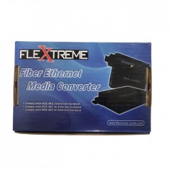 Flextreme FL-8110GMA-11-5-AS Media Converter UTP to FO Gigabit Multimode 550 Meter