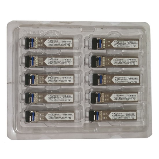 Flextreme FL-GSFP-BIDI-1330-1550-20 SFP 1G Singlemode Single Core Flextreme FL-GSFP-BIDI-1330-1550-20 SFP 1G Singlemode Single Core
