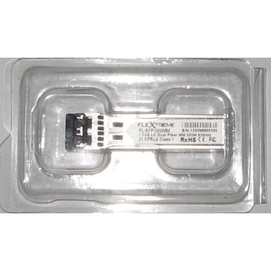 Flextreme FL-SFP1000MM SFP Module 1000BaseSX Multimode Flextreme FL-SFP1000MM SFP Module 1000BaseSX Multimode