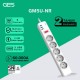 GES GM5U-NR Stop Kontak 5 Lubang 3 Port USB Anti Petir Surge Protector