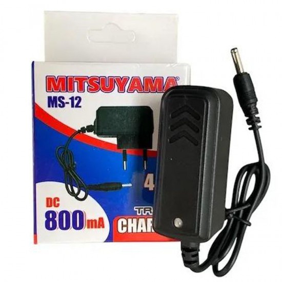 Mitsuyama MS-12 Adaptor Travel Charger DC 4.2V 800mA Mitsuyama MS-12 Adaptor Travel Charger DC 4.2V 800mA