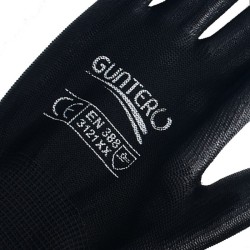 Guntero Sarung Tangan Pelindung Safety Hitam