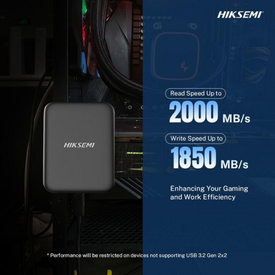 HIKSEMI HS-ESSD Elite9 Portable SSD Elite Magnet USB3.2 Gen2X2 Type-C