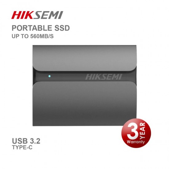 HIKSEMI T300S Shield Portable SSD 1TB Solid State Drive USB3.2 Type-C
