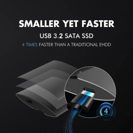 HIKSEMI T300S Shield Portable SSD 1TB Solid State Drive USB3.2 Type-C