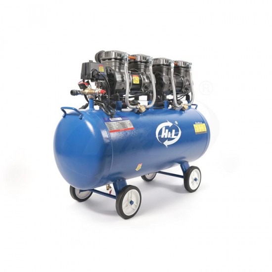 HL Premier HL-S3100 Mesin Kompresor Angin 3HP 100 Liter Oiless Air Compressor