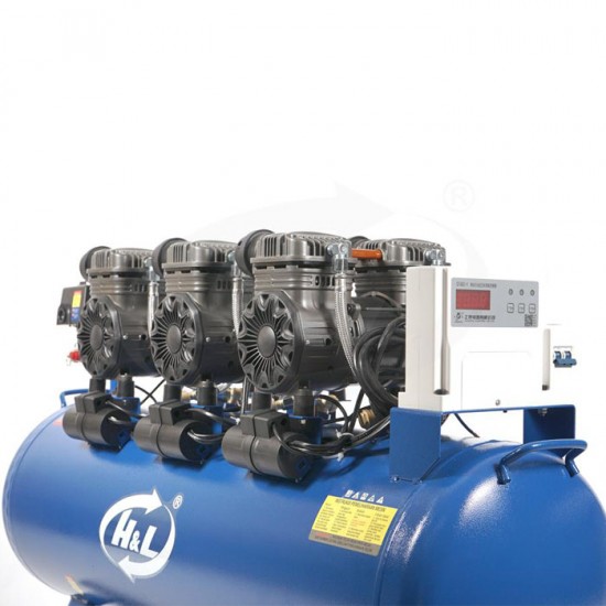HL Premier HL-S5100 Mesin Kompresor Angin 5HP 100 Liter Oiless Air Compressor