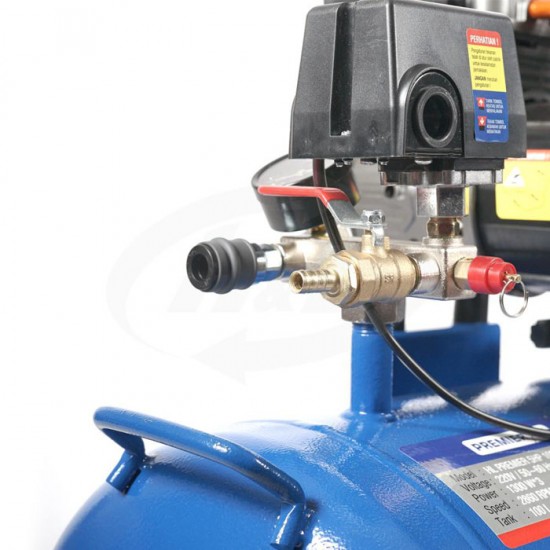 HL Premier HL-S5100 Mesin Kompresor Angin 5HP 100 Liter Oiless Air Compressor