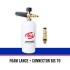 Paket HL Foam Lance Plus Connector For Jet Cleaner