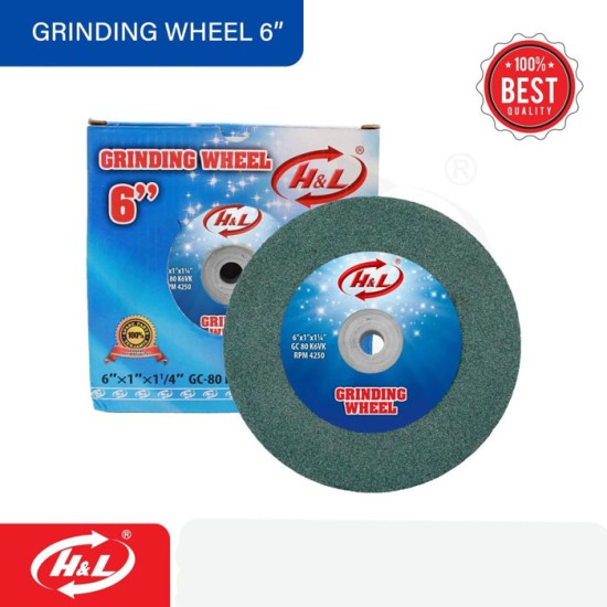 HL Grinding Wheel 6 Inch Mata Batu Gerinda HL Grinding Wheel 6 Inch Mata Batu Gerinda