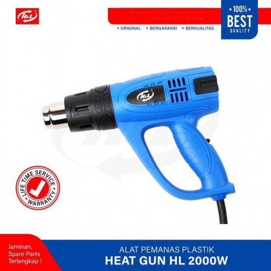HL Heat Gun 2000W Alat Pemanas Plastik HL Heat Gun 2000W Alat Pemanas Plastik
