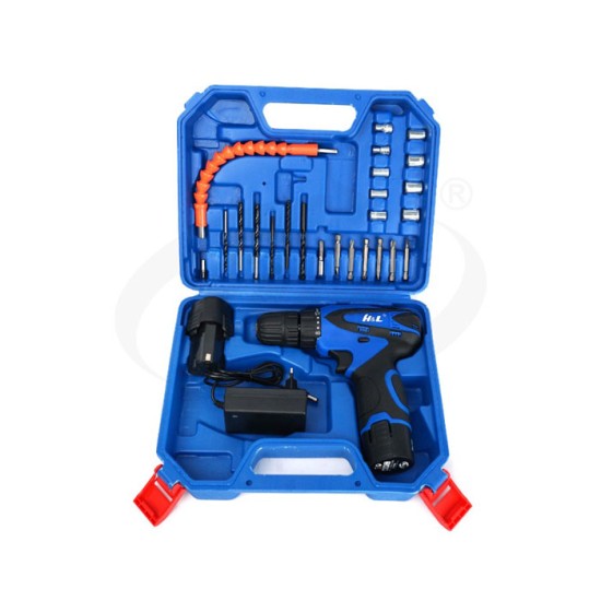 HL 312 Mesin Bor Baterai Set Cordless Drill Boxset 2 Baterai 12V HL 312 Mesin Bor Baterai Set Cordless Drill Boxset 2 Baterai 12V