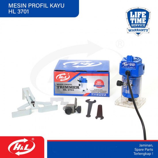 HL 3701 Mesin Profil Trimmer Kayu 440 Watt