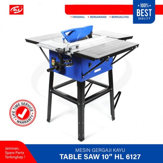 HL 6127 Table Saw 10 Inch Mesin Gergaji Kayu Meja HL 6127 Table Saw 10 Inch Mesin Gergaji Kayu Meja