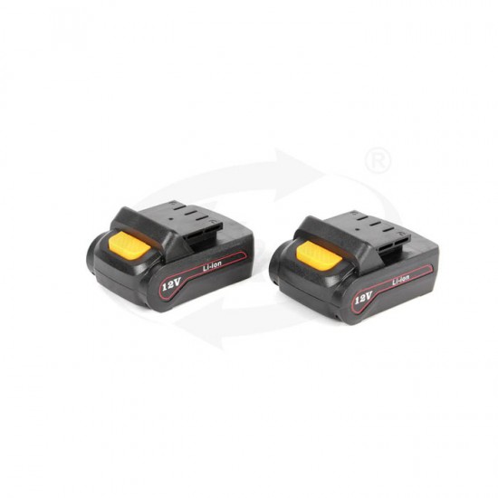 HL 812 Mesin Bor Baterai Cordless Drill 2 Battery 12V