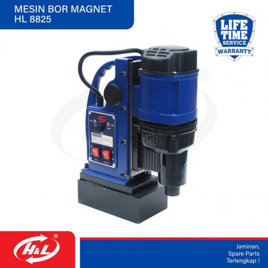 HL 8825S Mesin Bor Magnet Magnetic Drill 1200 Watt HL 8825S Mesin Bor Magnet Magnetic Drill 1200 Watt