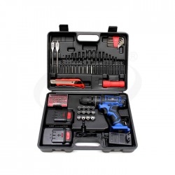 HL 912 Cordless Drill Box Set 2 Battery Mesin Bor Baterai Set