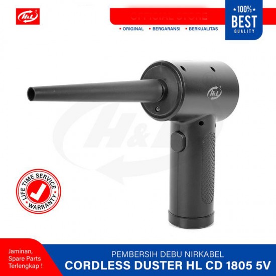 HL CD 1805 5V Mesin Pembersih Nirkabel Cordless Air Duster HL CD 1805 5V Mesin Pembersih Nirkabel Cordless Air Duster