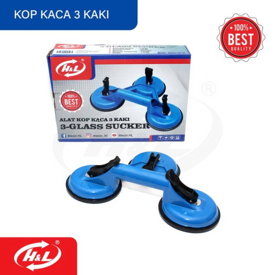 HL Alat Kop Kaca 3 Kaki 3-Glass Sucker HL Alat Kop Kaca 3 Kaki 3-Glass Sucker